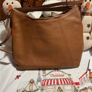 Michael Kors Tan Leather Shoulder Bag